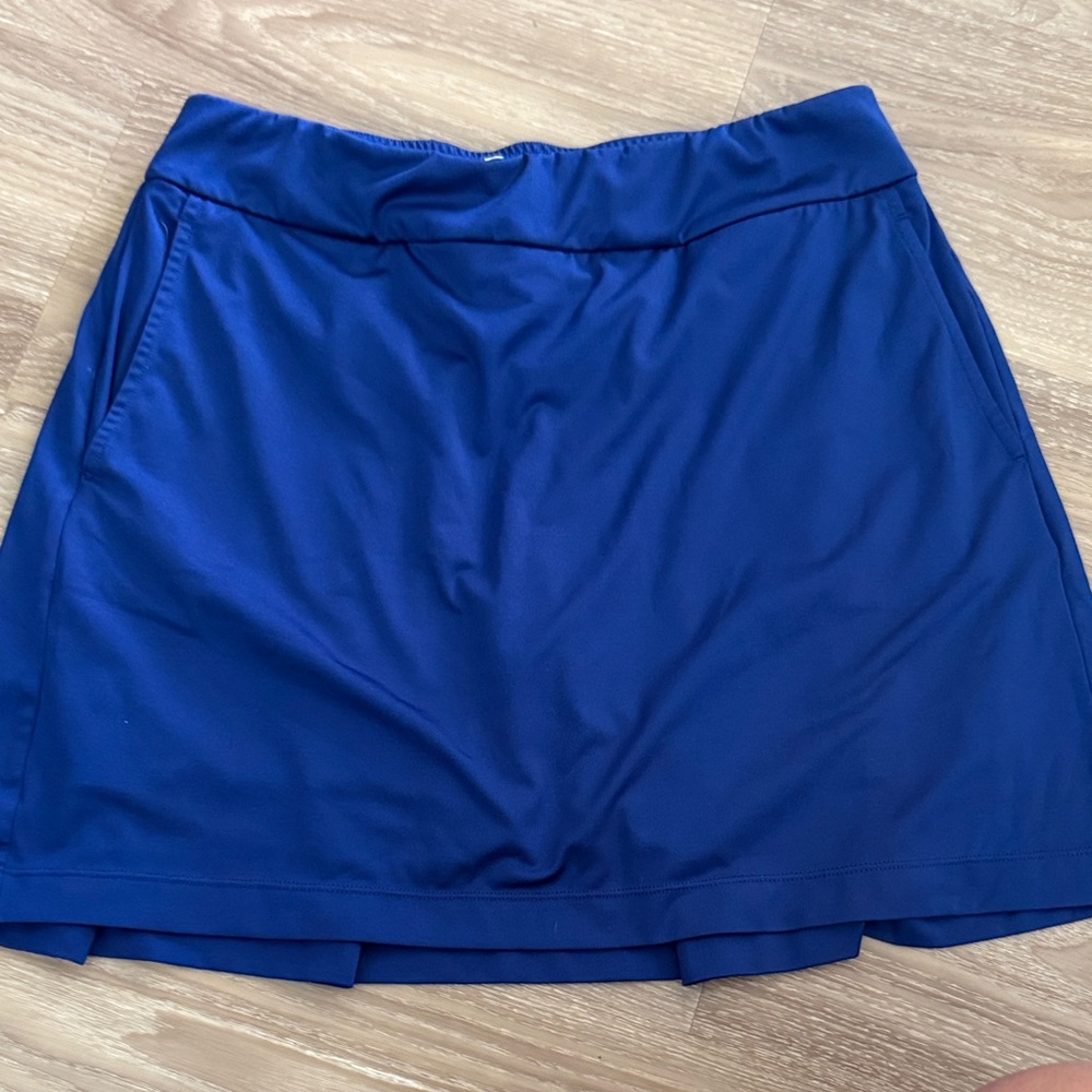 Elegant Blue Mini Skirt/ Golf skirt